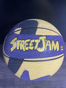 1993 Mattel Street Jam Youth Size Vintage gelb lila schwarz Basketball - Bild 1 von 7