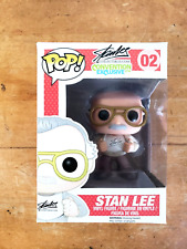 2014 Funko Pop Comic Convention Exclusive Stan Lee #2 White Signature Shirt NEW