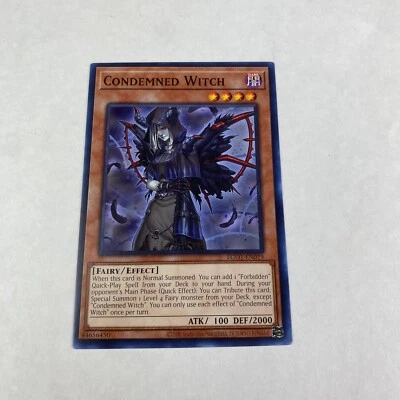 Yugioh Condemned Witch Eg01-en019 Egyptian God Deck Obelisk The Tormentor Common - Image 1 of 2