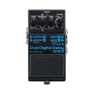 BOSS SDE-3 Dual Digital Delay Compact Guitar Effect Pedal New - Picture 1 of 6