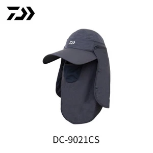 Daiwa Fishing Face Neck Flap Hat Wide Brim Cap Hiking UV Sun Protection Outdoor - Picture 1 of 7