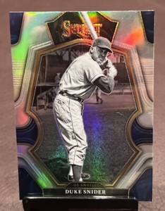 2023 Panini Select Baseball - DUKE SNIDER *Premier Level Silver Prizm!* 🔥