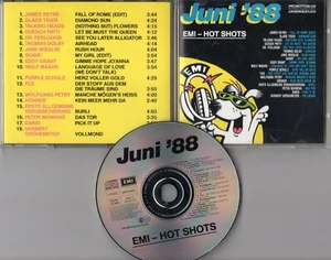 EMI Hot Shots Promo-CD 1988 HERBERT GRÖNEMEYER Guesch Patti EAV Talking Heads - Picture 1 of 1