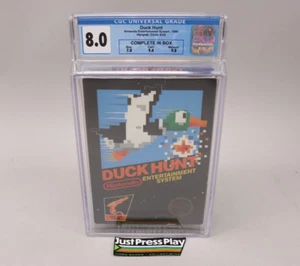 Duck Hunt Nintendo NES 1986 CIB Complete in Box w/Manual CGC Graded 8.0 9.4 Cart - Picture 1 of 8