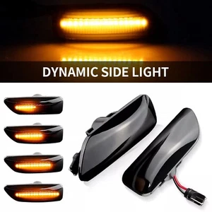 2 X Dynamic LED Side Marker Turn Signal Light Fit For Volvo S60 S80 V70 XC70 90 - Picture 1 of 8
