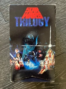 Star Wars VHS Trilogy Box Set Tapes 1988 (CBS/FOX) Theatrical Release - Picture 1 of 4