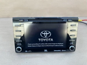 Radio reproductor de CD pantalla táctil navegación GPS Toyota Mirai 18-20 OEM 86140-62010 - Imagen 1 de 15