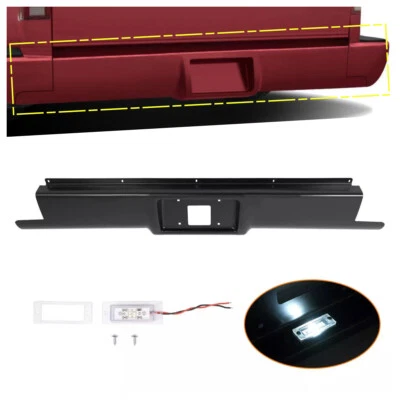 Rear Steel Roll Pan For Chevrolet GMC C1500 K1500 Stepside Flareside 1988-1998 - Image 1 of 4