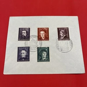 WW2 WWII Nazi German Third Reich Souvenir Sheet Stamps KRAKAU Poland occupation - Picture 1 of 2