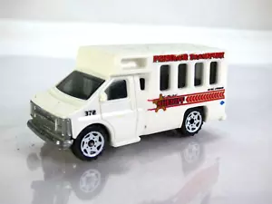 Matchbox Chevy Trasporto Autobus Prigionieri Trasporto Furgone Giocattolo da Collezione Vintage - Foto 1 di 11