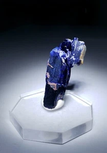 ***WOW-Clásico Cristal Azurita Azul Brillante, Mina Tsumeb Namibia*** - Imagen 1 de 5
