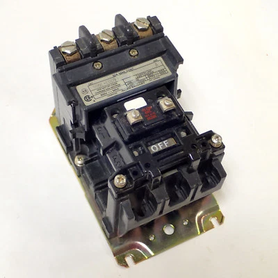  ALLEN BRADLEY 500L-C0D93 SER A CONTACTOR 600V 60A MAX, 120VAC COIL, TESTED - Image 1 of 4