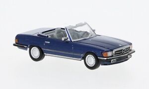 Premium ClassiXXs 1:87 PCX870483 1971 Mercedes SL (R107), dunkelblau met. - NEU!