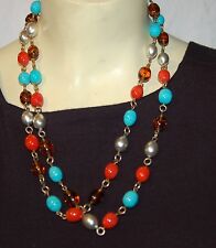 2 long great necklaces in this ONE auction LOT fun really hard to believe