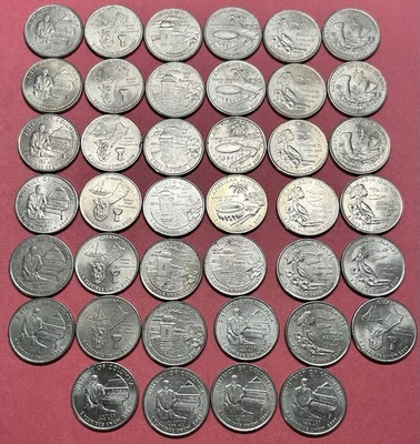 2009 Roll Assorted All  6 Territories P And D Mint Circulated Info Below (B257) - Image 1 of 2