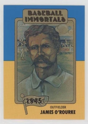 1980-84 SSPC Baseball Immortals 1st Printing Jim O'Rourke James O'Rourke #37 HOF - Image 1 of 2