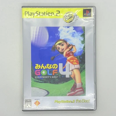 Minna no Golf 4 / Hot Shots Golf Fore! PlayStation 2 the Best PS2 Japanese ver - Image 1 of 4