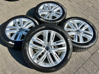 4 ORIGINAL 19" ALU WINTERRÄDER VW TIGUAN II 5NA 235/50R19 103H 5NA601025F RDKS - Bild 1 von 4