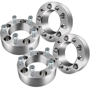 ECCPP Two Pair of 5 Lug 1.5" 5x4.5 to 5x4.5 Wheel Spacers 5x114.3 to 5x114.3 New - Picture 1 of 5