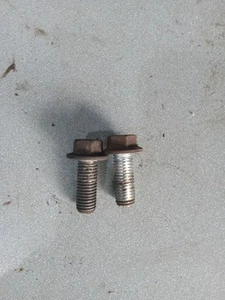 1999-2010 Ford F250 F350 Excursion 4x4 4WD Front Brake Caliper Bracket Bolts OEM - Bild 1 von 3