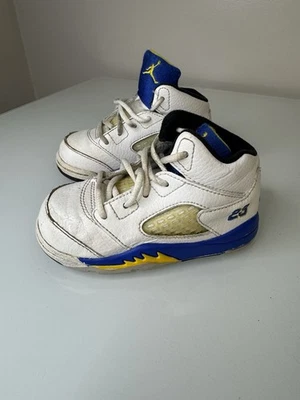 Nike Niño Pequeño Jordan 5 Retro Laney Talla 6C Zapatos Jugar Batidores Tenis  Foto 1 de 4