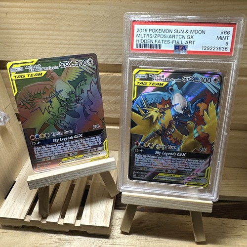 2019 #66 FULL ART/MOLTRES & ZAPDOS & ARTICUNO GX PSA 9 | eBay