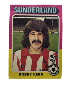 Topps Football 1975 - # 37 - BOBBY KERR - Sunderland - Picture 1 of 3