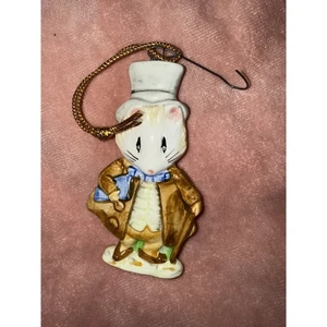 VTG Schmid Hunka Mumka Beatrix Potter Mouse Ceramic Ornament Japan 1983 - Picture 1 of 2