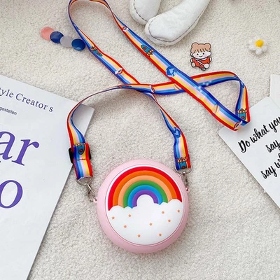  Mini Portamonete Borsetta Tracolla Ragazza Girls Crossbody Borsa Di Per Ragazze - Image 1 of 4