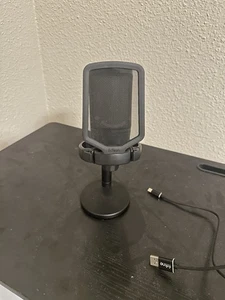 FIFINE Ampligame A6V Gaming Microphone with RGB Lighting Black - Picture 1 of 5