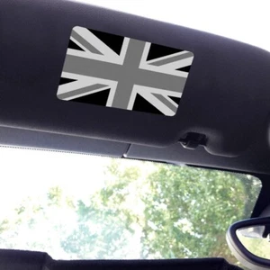 Visor Stickers Set for MINI Cooper - Small - Black Jack Flag - Picture 1 of 1