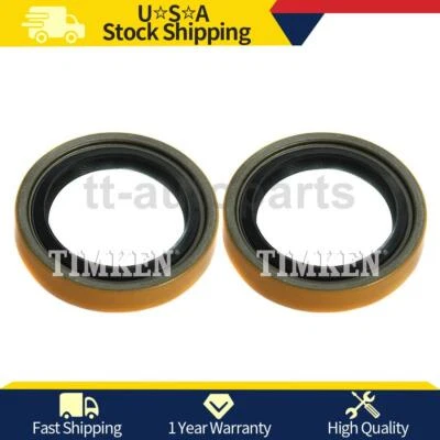 Timken Wheel Seal Fits 1994 Audi Cabriolet 1991 1992 1993 1994 Audi V8 Quattro - Image 1 of 4