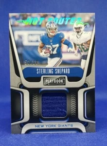 STERLING SHEPARD 2020 Panini Playbook Hot Routes Game Worn/Used Jersey /99 - Bild 1 von 5