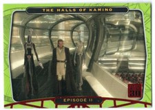 STAR WARS 2007 TOPPS 30TH ANNIVERSARY RED PARALLEL BASE INSERT 89 HALLS KAMINO