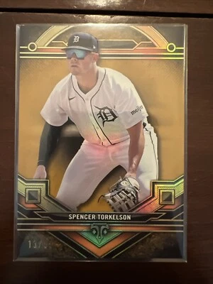 2024 Topps Triple Threads Spencer Torkelson Gold 13/99 #48 - Image 1 of 3