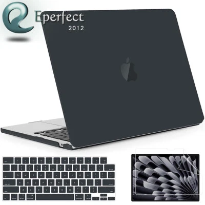 Matte Hard Case Fr MacBook Air 15" A3241 M4 A3114 M3 A2941 M2 Keyboard Cover LCD - Image 1 of 4
