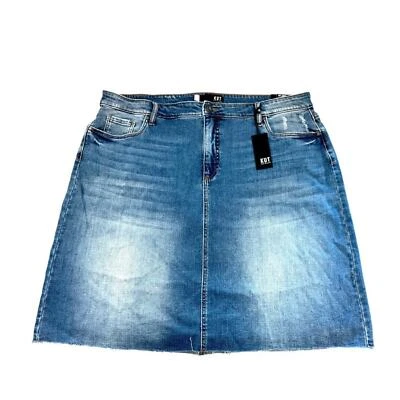 FALDA VAQUERA KUT from the Kloth MELINDA DOBLADILLO CRUDO EN EXPLORATIVE Mujer’s 20W NUEVA CON ETIQUETAS Foto 1 de 4