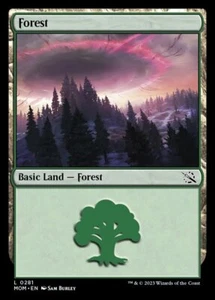 Forest (281) - Foil X4 (March of the Machine (2023)) Magic The Gathering (Nm) *CCGHhouse* Magic - Imagen 1 de 1
