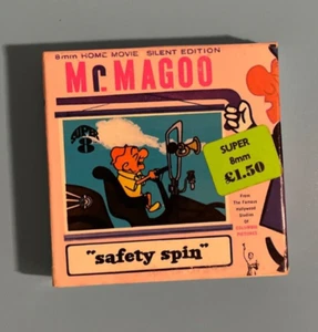 Super 8mm Mr Magoo - Safety Spin Silent Edition Columbia Pictures - Picture 1 of 6
