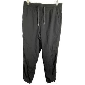 Lululemon Athletica On the Move tiro alto relajado para mujer talla 8 cordón negro - Imagen 1 de 7