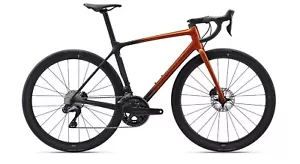 GIANT TCR ADV PRO 0 DI2 XS AMBER GLOW Road Bike - race Carbon Bike SH Di2 12S - Picture 1 of 2