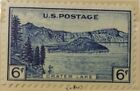 U.S. Postage Scott #745 1934 6¢ Crater Lake, Oregon,  National Parks Issue