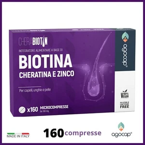 Integratore biotina capelli anticaduta + cheratina e zinco - Trattamento capelli - Foto 1 di 7