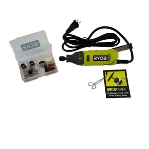 Herramienta giratoria con cable RYOBI 1,2 amperios RRT100 y caja de accesorios de 15 piezas - Imagen 1 de 8