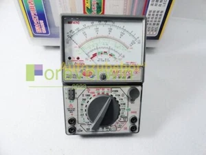 1 X Multimetro analogico MF47C a batteria AC/DC Volt DC test corrente - Foto 1 di 5