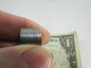 100 Pcs Steel Shim/Spacer Washers .707" OD x .314" ID x .010" Thick Valving Disc - Picture 1 of 10