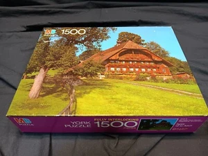 Vintage Milton Bradley 1500 PC York Puzzle Switzerland 1988- Brand New & Sealed - Picture 1 of 9