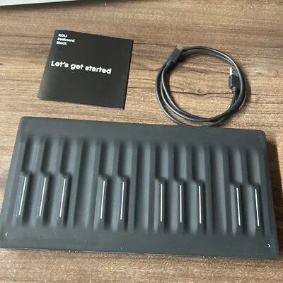 ROLI Seaboard Block 24 Key Expressive MIDI Keyboard Controller SBB01 G2U - Image 1 of 4