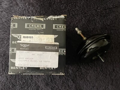 劳斯莱斯宾利 Silver Cloud 1955 - 65 真空总成 RH9103 NOS 原始设备制造商 全新 — 第 1/3 张图片