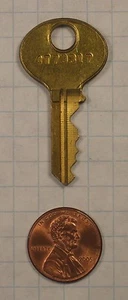 CORBIN PIN TUMBLER CUT KEY #4T73317 (TIP-TO-BOW) FROM BLANK #8618C-R1 - Picture 1 of 2